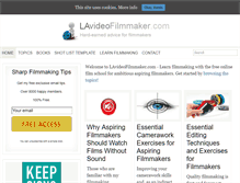 Tablet Screenshot of lavideofilmmaker.com